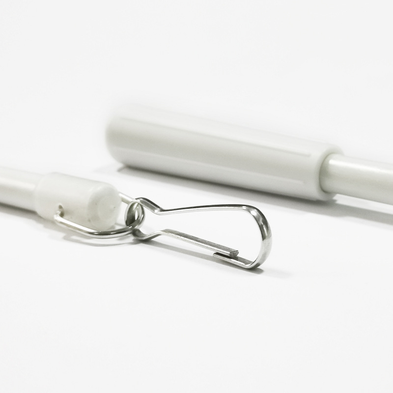 Aste in fibra di vetro bianche solide per accessori per aste per tende Bastoni in fibra di vetro