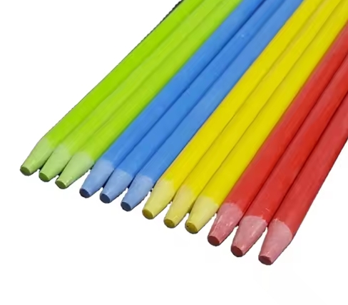 Hochfester, bunter Fiberglasstab, langlebige Schnee-Einfahrtsmarkierung, solide St&uuml;tzst&auml;be f&uuml;r Gartenpflanzen